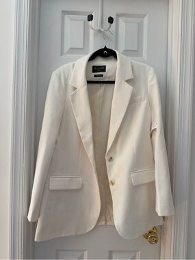 Never used White Blazer